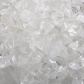 ¼”- ½” CLEAR FIRE GLASS